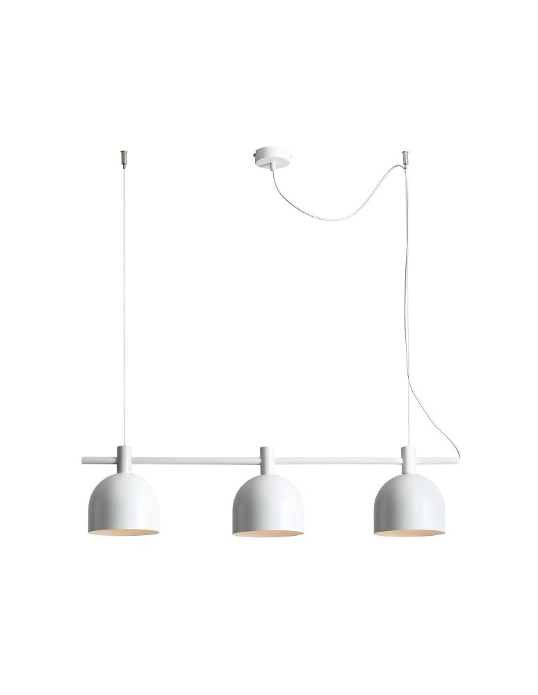 ALDEX LAMPA WISZĄCA BERYL 3 BIAŁY, 3 x  max 60W (976E)