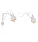Kinkiety na wysięgniku - ALDEX KINKIET SOHO 2 BIAŁY, 2 x max 60 W (1002D) - product 1