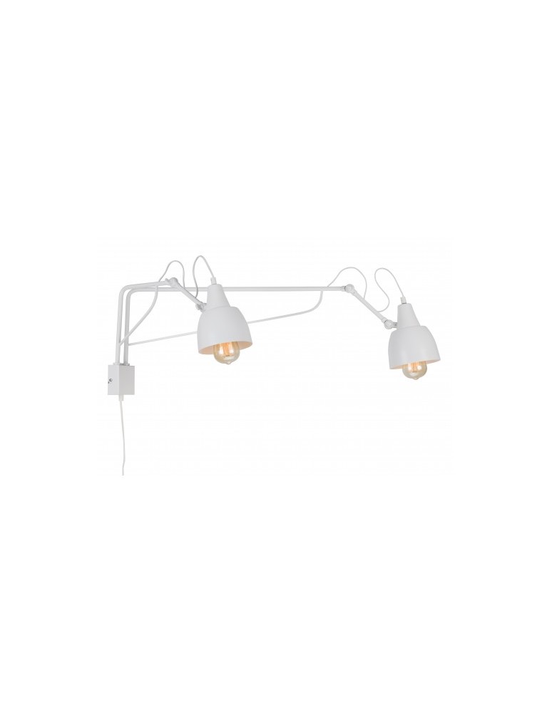 ALDEX KINKIET SOHO 2 BIAŁY, 2 x max 60 W (1002D)