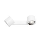 Lampy sufitowe reflektory - ALDEX PLAFON BOT 2 BIAŁY, 2 x 35W (1046PL_H) - product 1