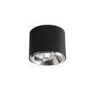 Oprawy sufitowe na wymienne źródło światła - ALDEX PLAFON BOT CZARNY, 1 x 35W (1047PL_G) - product 1