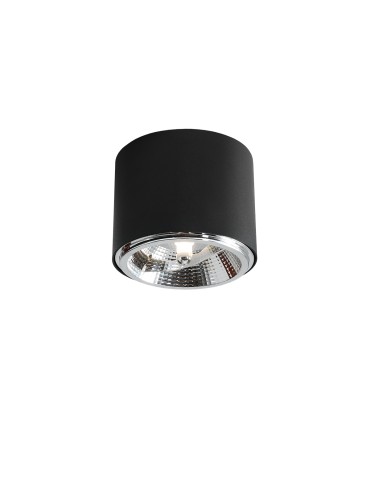 ALDEX PLAFON BOT CZARNY, 1 x 35W (1047PL_G)