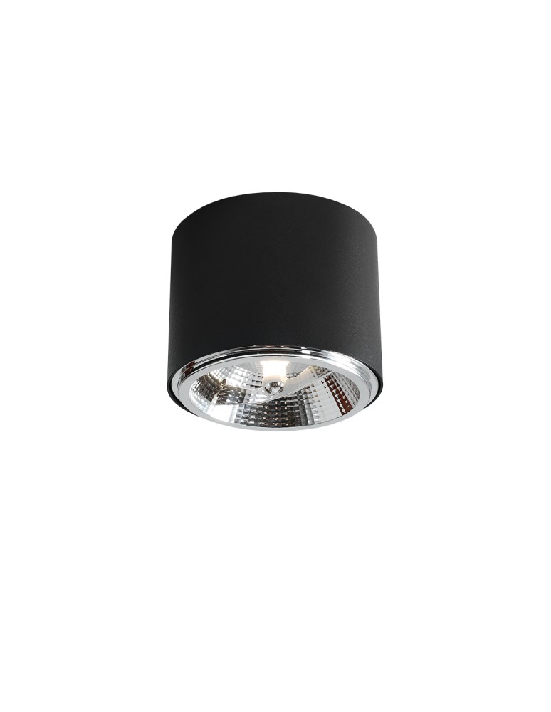 ALDEX PLAFON BOT CZARNY, 1 x 35W (1047PL_G)