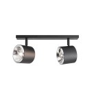 Lampy sufitowe reflektory - ALDEX PLAFON BOT 2 CZARNY, 2 x 35W (1047PL_H) - product 1