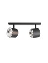 ALDEX PLAFON BOT 2 CZARNY, 2 x 35W (1047PL_H)