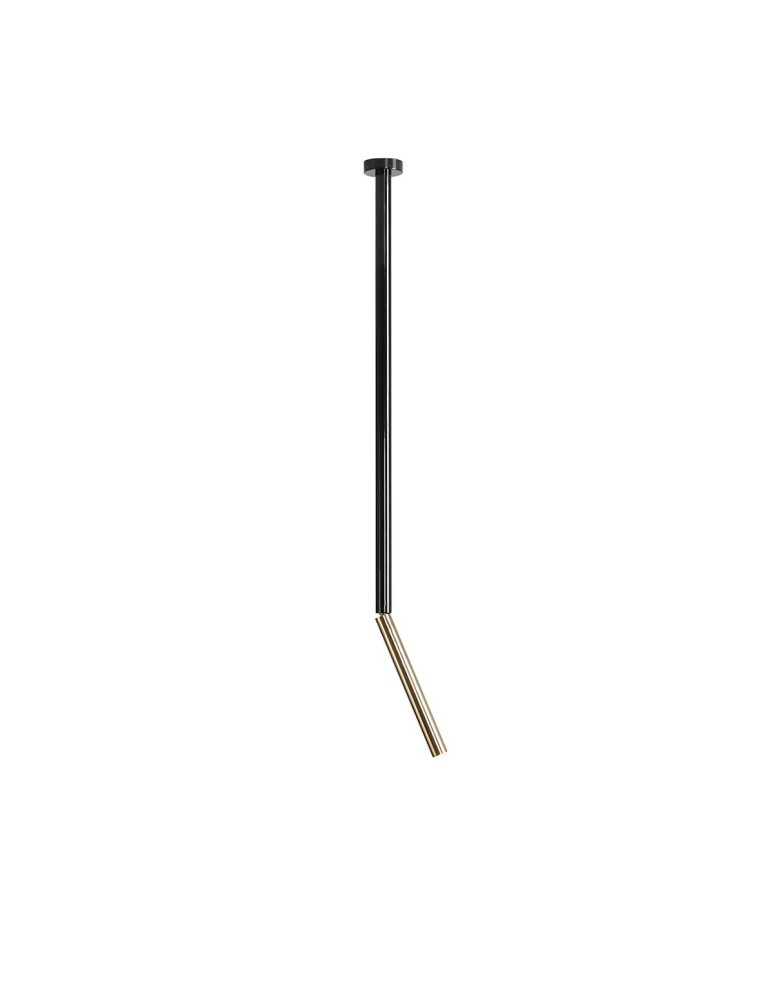 ALDEX PLAFON STICK CZARNY L, 1 x max 5W led (1067PL_G1_L)