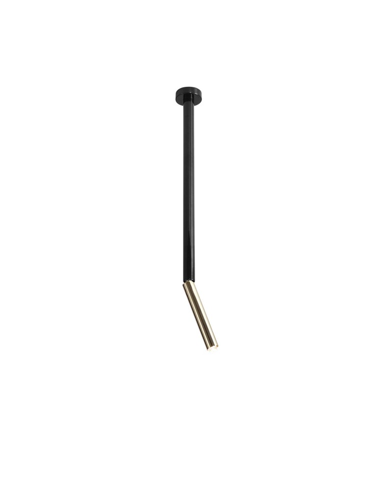 ALDEX PLAFON STICK CZARNY M, 1 x max 5W led (1067PL_G1_M)