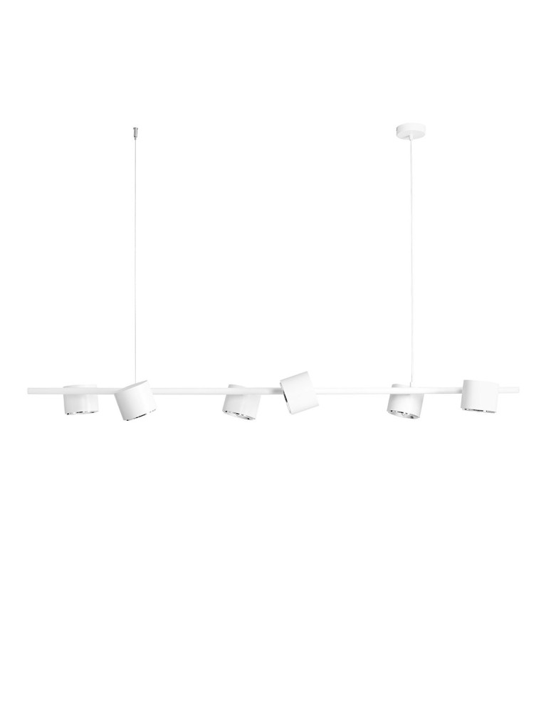 ALDEX LAMPA WISZĄCA BOT 6 BIAŁY, 6 x 35W (1046K)