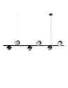ALDEX LAMPA WISZĄCA BOT 6 CZARNY, 6 x 35W (1047K)