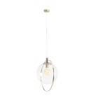 ALDEX LAMPA WISZĄCA AURA ZŁOTY TRANSPARENT, 1 x 60W (1065G30) ALDEX LAMPA WISZĄCA AURA ZŁOTY TRANSPARENT, 1 x 60W (1065G30)