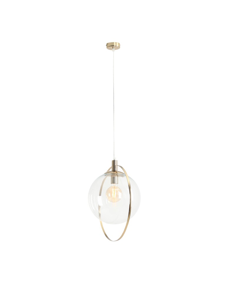 ALDEX LAMPA WISZĄCA AURA ZŁOTY TRANSPARENT, 1 x 60W (1065G30) ALDEX LAMPA WISZĄCA AURA ZŁOTY TRANSPARENT, 1 x 60W (1065G30)