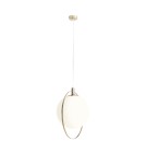 Lampy wiszące kule - ALDEX LAMPA WISZĄCA AURA ZŁOTY, 1 x 60W (1049G30) - product 1
