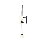 Kinkiety potrójne - ALDEX KINKIET HARMONY 3 CZARNY, 3 x 40W (1073Y1) - product 1