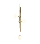 Kinkiety potrójne - ALDEX KINKIET HARMONY 3 ZŁOTY, 3 x 40W (1073Y30) - product 1
