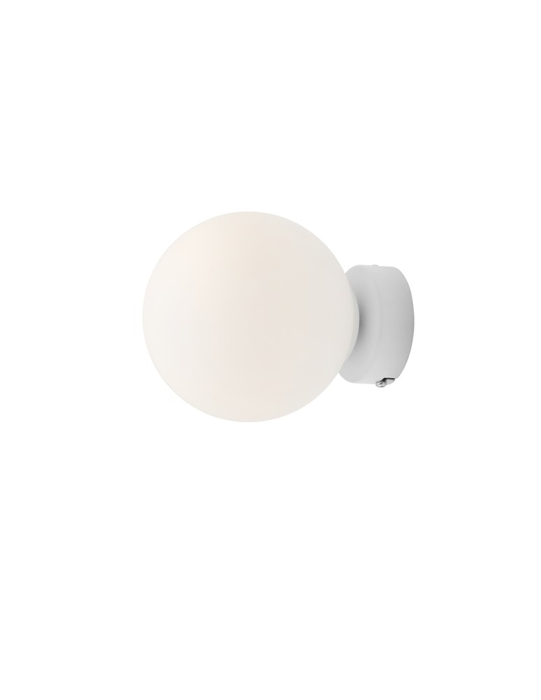 ALDEX KINKIET BALL BIAŁY S, 1 x max 40W (1076C_S)