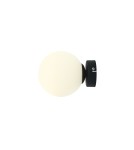 Kinkiety kule - ALDEX KINKIET BALL CZARNY S, 1 x max 40W (1076C1_S) - product 1