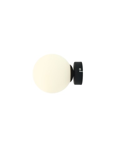 ALDEX KINKIET BALL CZARNY S, 1 x max 40W (1076C1_S)