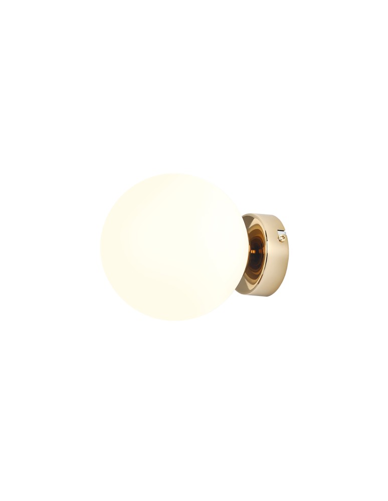ALDEX KINKIET BALL ZŁOTY S, 1 x max 40W (1076C30_S)
