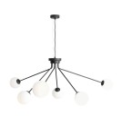 Lampy wiszące kule - ALDEX LAMPA WISZĄCA HOLM 6 CZARNY, 6 x max 40W (1082K1) - product 1