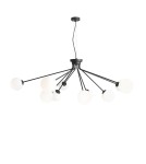 Lampy wiszące kule - ALDEX LAMPA WISZĄCA HOLM 10 CZARNY, 10 x max 40W (1082M1) - product 1