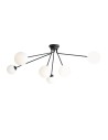ALDEX PLAFON HOLM 6 CZARNY, 6 x max 40W (1082PL_K1)
