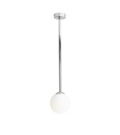 Lampy wiszące kule - ALDEX PLAFON PINNE MEDIUM CHROM, 1 x max 40W (1080PL_G4_M) - product 1