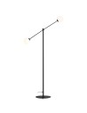 ALDEX LAMPA STOJĄCA OHIO CZARNY, 2 x max 40W (1081A1)