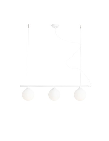 ALDEX LAMPA WISZĄCĄ BERYL GLASS 3 BIAŁY, 3 x max 40W (1006E)