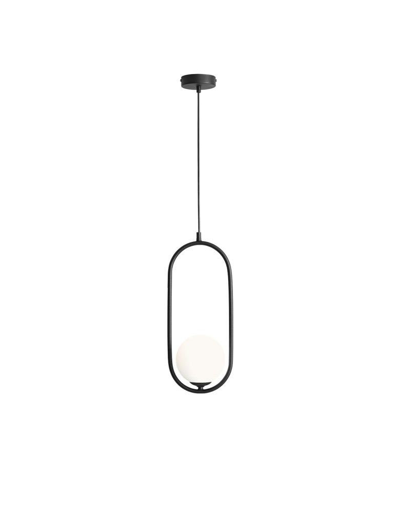 ALDEX LAMPA WISZĄCA RIVA CZARNY, 1 x max 40W (1086G1)