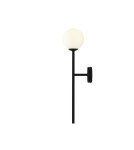 Kinkiety - ALDEX KINKIET BOSSO CZARNY, 1 x max 40W (1087C1) - product 1