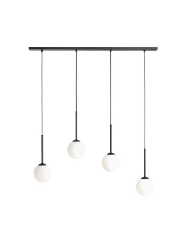 ALDEX LAMPA WISZĄCA BOSSO 4 CZARNY, 4 x max 40W (1087L1)