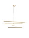ALDEX LAMPA WISZĄCA TUBO 8 BRASS, 8 x max 40W (1072P40)
