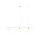Lampy wiszące kule - ALDEX LAMPA WISZĄCĄ BERYL GLASS 3 CHROM, 3 x max 40W (1006E_4) - product 1