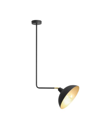ALDEX PLAFON ESPACE CZARNY, 1 x 60W (1036G1)