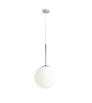 Lampy wiszące kule - ALDEX LAMPA WISZĄCA BOSSO MEDIUM 30 CHROM, 1x 60W (1087G4) - product 1