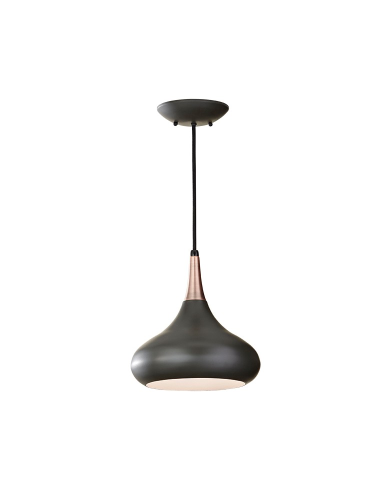 Lampy wiszące - Feiss BESO1x60W E27 FE/BESO/P/M DBZ Wisząca - produkt kolory-swiatla.pl 1
