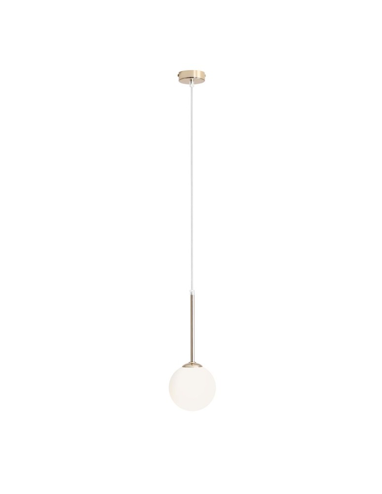 ALDEX LAMPA WISZĄCA BOSSO MINI 14 ZŁOTY, 1x 40W (1087XXS30)