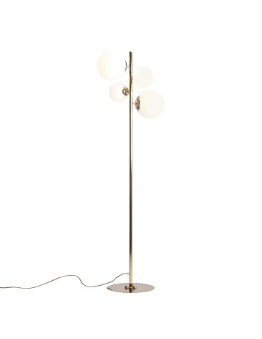 ALDEX LAMPA STOJĄCA BLOOM ZŁOTY, 2 x 60W 2 x 40W (1091A30)