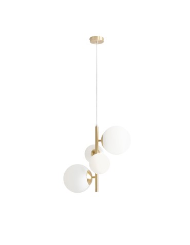 ALDEX LAMPA WISZĄCA BLOOM 4 BRASS, 2 x 40W / 2 x 60W (1091L40)