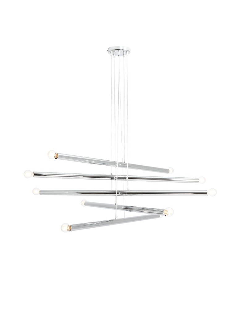 ALDEX LAMPA WISZĄCA TUBO 10 CHROM, 10 x max 40W (1072M4)