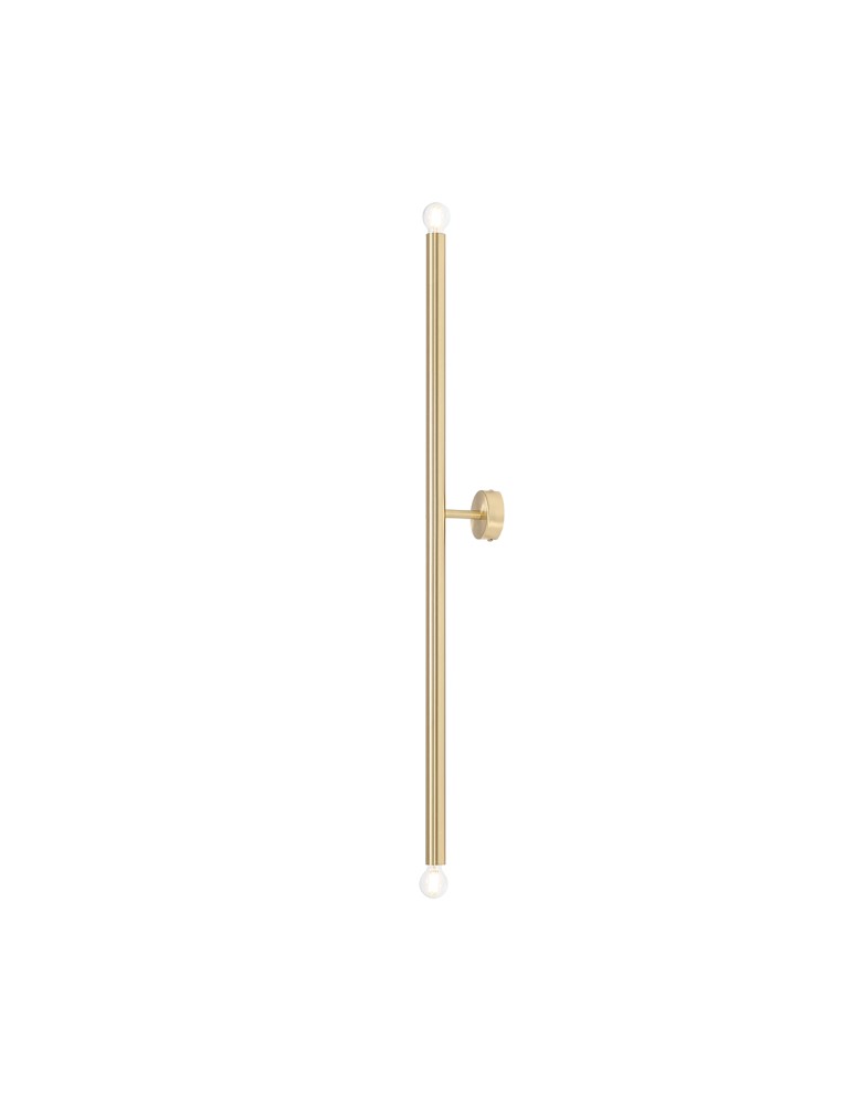 ALDEX KINKIET TUBO 2 BRASS L, 2 x max 40W (1072D40_L)