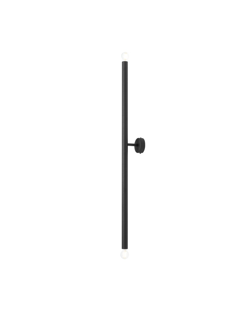 ALDEX KINKIET TUBO 2 BlLACK L, 2 x max 40W (1072D1_L) ALDEX KINKIET TUBO 2 BlLACK L, 2 x max 40W (1072D1_L)