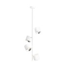Lampy wiszące - ALDEX PLAFON BOT 4 BIAŁY PIONOWY, 4 x 35W (1046PL_L2) - product 1
