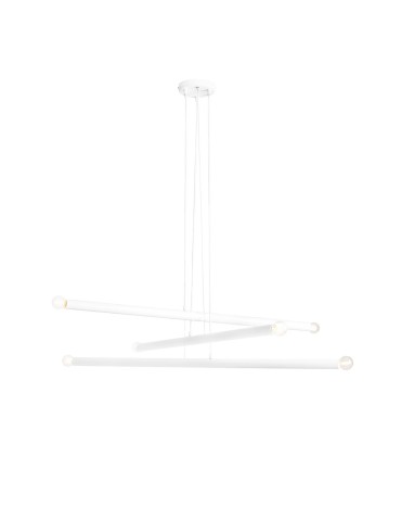 ALDEX LAMPA WISZĄCA TUBO 6 BIAŁY, 6 x max 40W (1072K)