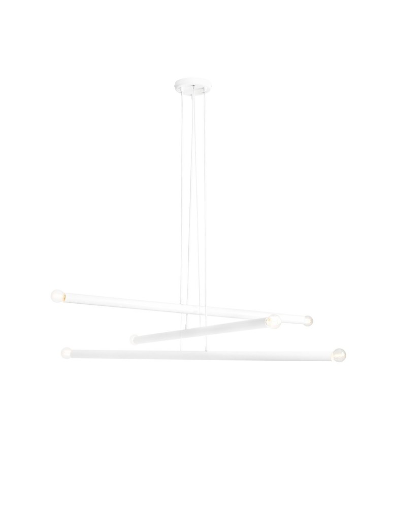 ALDEX LAMPA WISZĄCA TUBO 6 BIAŁY, 6 x max 40W (1072K)