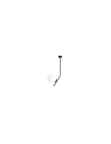 ALDEX PLAFON GALLIA CZARNY, 1 x max 60W (1095PL_G1)