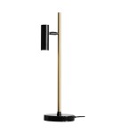 Lampy stołowe do czytania - ALDEX LAMPKA BIURKOWA TREVO CZARNY/MOSIĄDZ, 1 x 35W (1083B40) - product 1