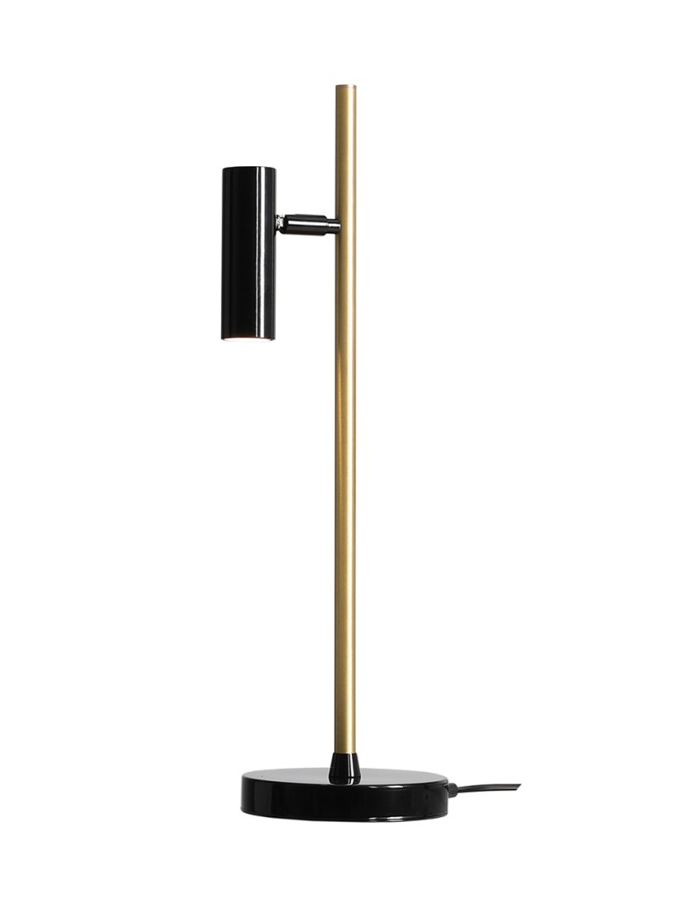 ALDEX LAMPKA BIURKOWA TREVO CZARNY BRASS, 1 x 35W (1083B40)