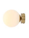 ALDEX KINKIET BALL BRASS S, 1 x max 40W (1076C40_S)