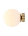 ALDEX KINKIET BALL BRASS M, 1 x max 60W (1076C40_M)